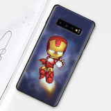 Marvel Avengers Black Silicone Soft Case for Samsung Galaxy
