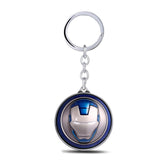 The Avengers Iron Man Mask Metal Keychain