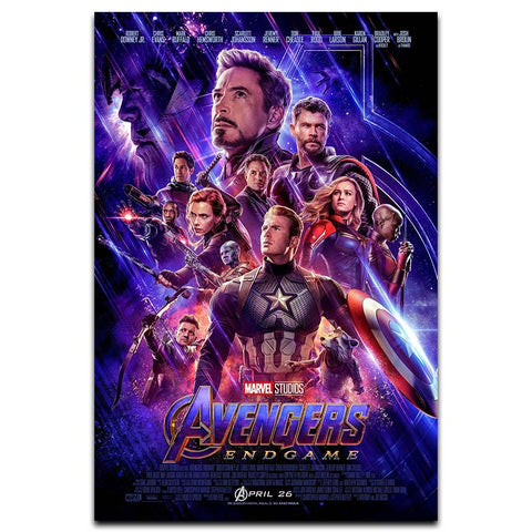 Avengers Endgame Poster Wall Art Prints 12x18 24x36 inch