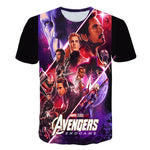 Marvel The Avengers Endgame 3D print T-shirt
