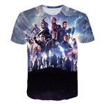 Marvel The Avengers Endgame 3D print T-shirt