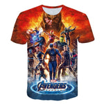 Marvel The Avengers Endgame 3D print T-shirt