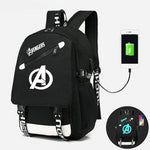 Avengers Luminous Backpack School for Boys