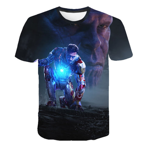 Avengers 4 Endgame Quantum War Iron Man Thanos T-shirt