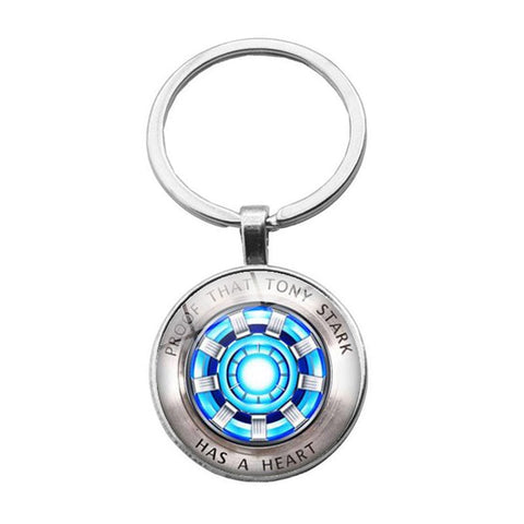 The Avengers Iron Man Tony Stark Keychain