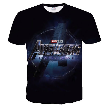 The Avengers 4 Endgame T-shirt Superhero Design
