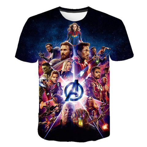 Avengers Endgame 3D print T-shirt MAN