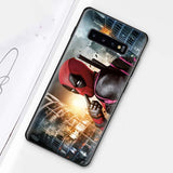 Marvel Avengers Black Silicone Soft Case for Samsung Galaxy