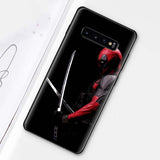 Marvel Avengers Black Silicone Soft Case for Samsung Galaxy