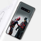 Marvel Avengers Black Silicone Soft Case for Samsung Galaxy